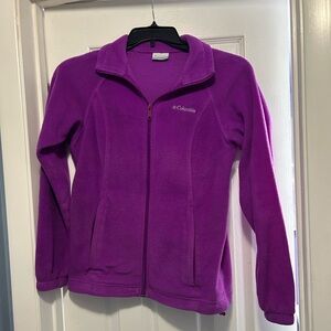Columbia Vibrant Purple Fleece Jacket